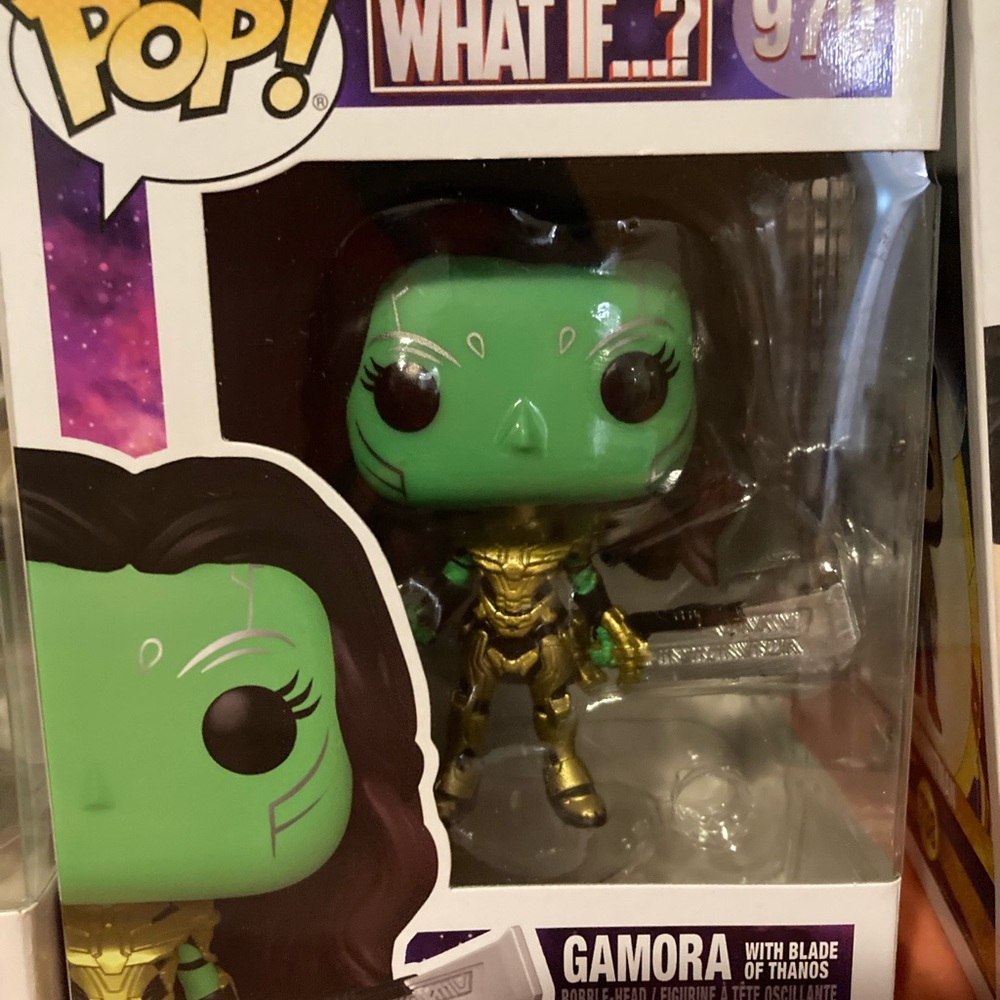 Funko Pop What If...? Gamora with Green and Gold